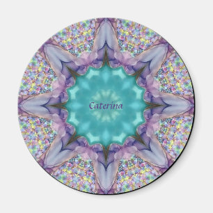 CATERINA ~ MULTICOLOURED BLING ~ Kaleidoscope ~ Magnet