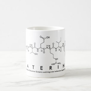 Caterina peptide name mug