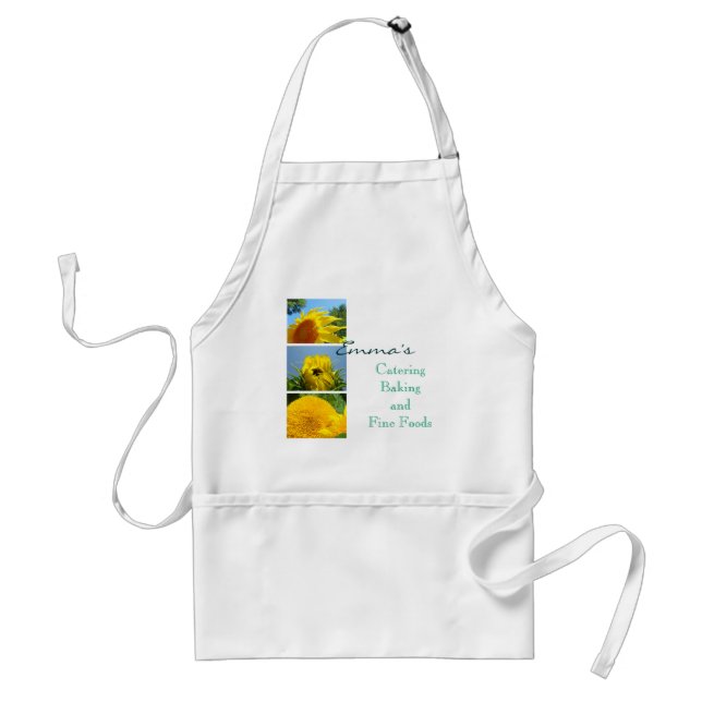 Catering Aprons Personalise Name Baking Fine Food (Front)