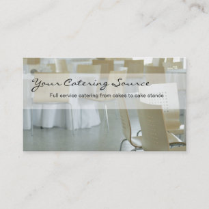 Catering Business Cards