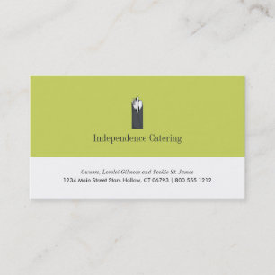 Catering Business Cards