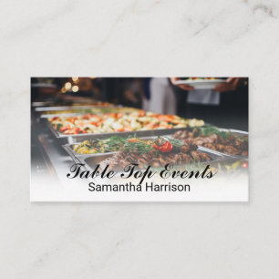 Catering Cuisines Business Card
