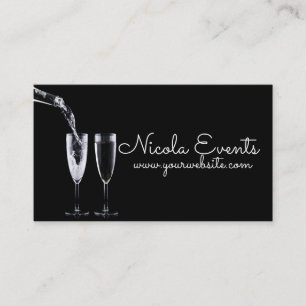 Catering Event Planner Business Card