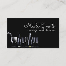 Catering Event Planner Business Card