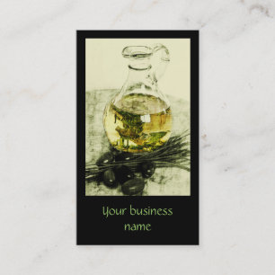 Catering / food distribution business card templat
