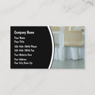 Catering Modern Business Cards