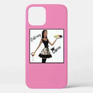 "Catering Queen" African American Diva iPhone 12 Pro Case