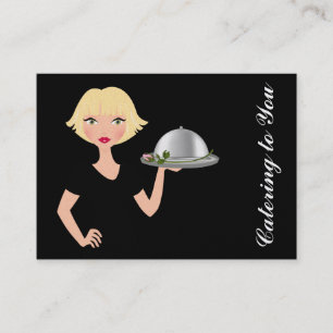 Catering to You - An Elegant Affair - SRF Business Card
