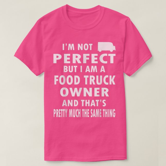 Catering Truck T Shirt Funny Lunch Truck Sarcasm S (Design Front)