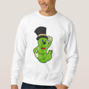 Caterpillar as Groom with Hat Sweatshirt