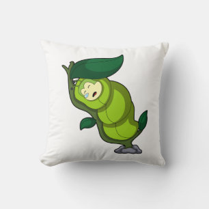 Caterpillar at Sleeping with Leaf Cushion