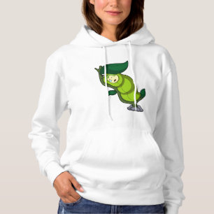 Caterpillar at Sleeping with Leaf Hoodie