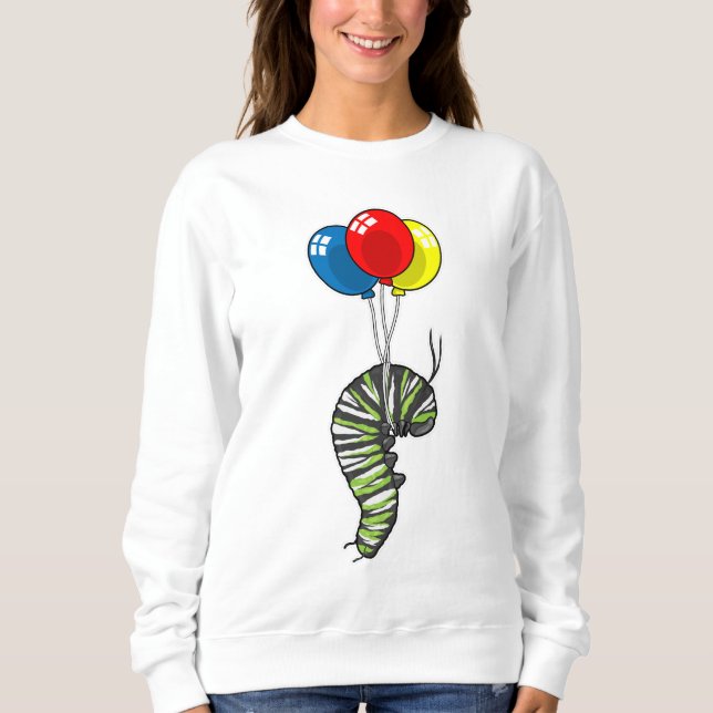 Caterpillar Balloon Sweatshirt (Front)