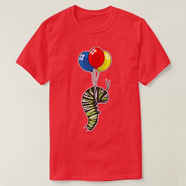 Caterpillar Balloon T-Shirt (Design Front)