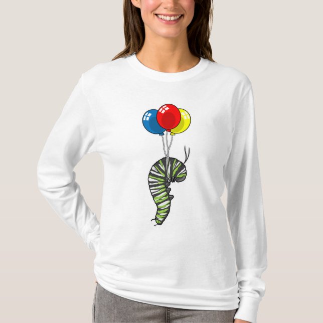 Caterpillar Balloon T-Shirt (Front)