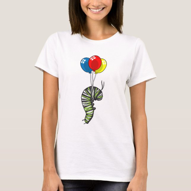 Caterpillar Balloon T-Shirt (Front)