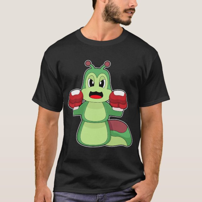 Caterpillar Boxer Boxing gloves Boxing T-Shirt (Front)