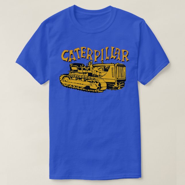 Caterpillar Bulldozer T-Shirt (Design Front)