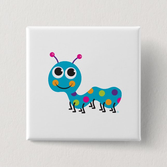 Caterpillar Button (Front)