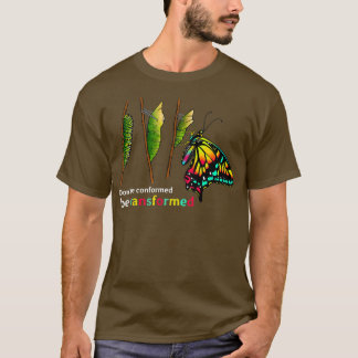Caterpillar Cocoon Butterfly Design for Butterfly T-Shirt