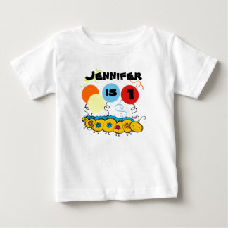Caterpillar Customisable Birthday T-shirt