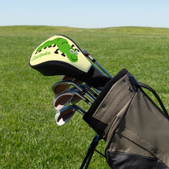 Caterpillar Design Golf Head Cover (In Situ)
