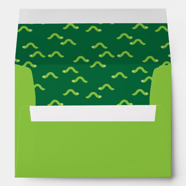 Caterpillar Envelope (Back (Bottom))