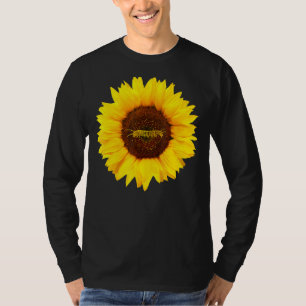 Caterpillar For Women Men Butterfly Sunflower Love T-Shirt