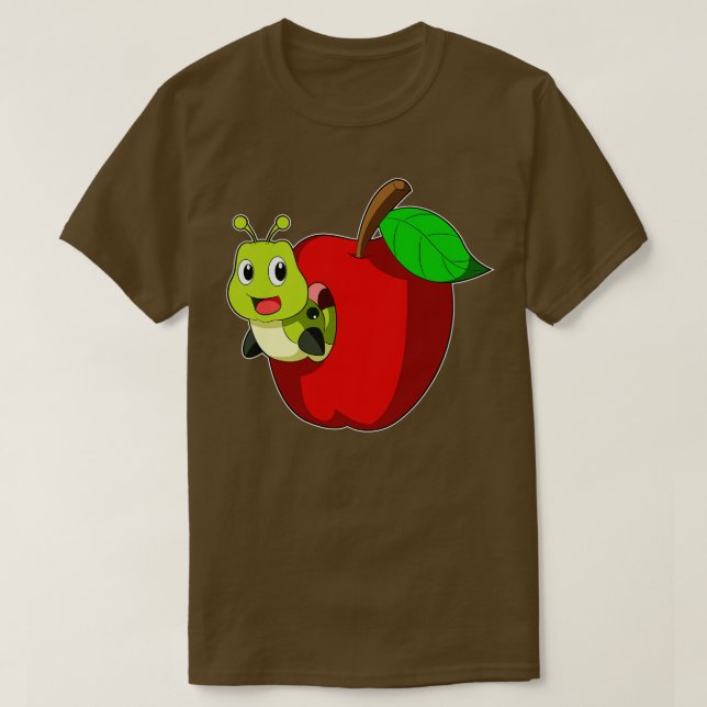 Caterpillar from Apple T-Shirt (Design Front)