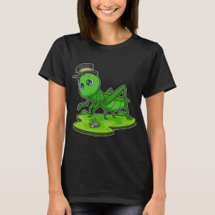 Caterpillar Gentleman Hat T-Shirt