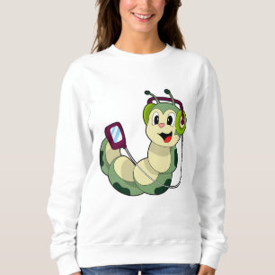 Caterpillar Headphone Music Sweatshirt