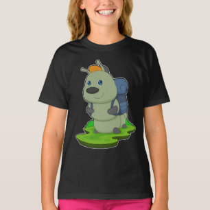Caterpillar Hiker Backpack Hiking T-Shirt
