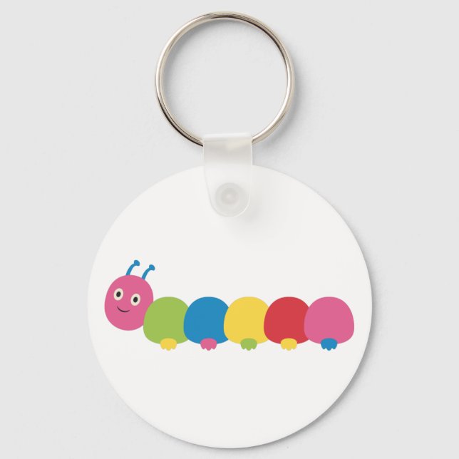 Caterpillar Key Ring (Front)