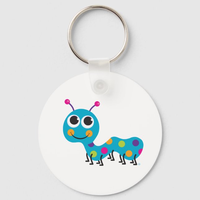 Caterpillar Keychain (Front)