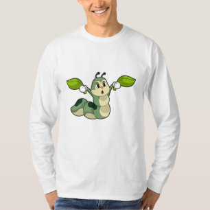 Caterpillar Leaves T-Shirt