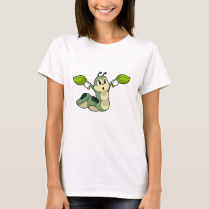 Caterpillar Leaves T-Shirt