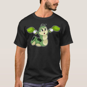 Caterpillar Leaves T-Shirt