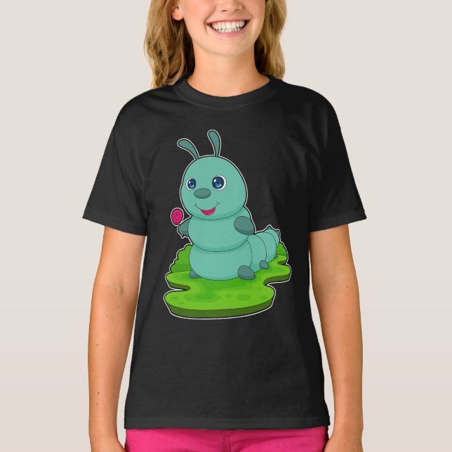 Caterpillar Lollipop T-Shirt (Front)