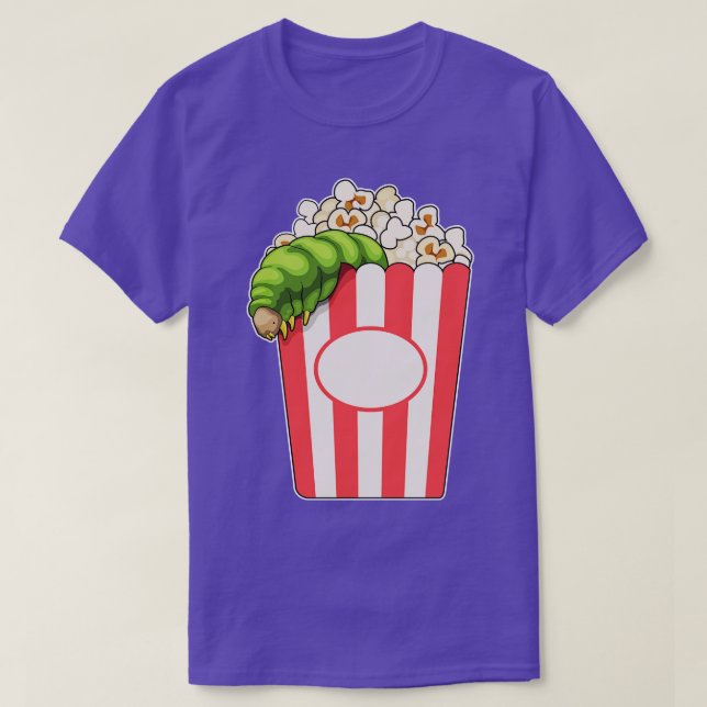 Caterpillar Popcorn T-Shirt (Design Front)