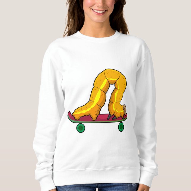 Caterpillar Skater Skateboard Sweatshirt (Front)