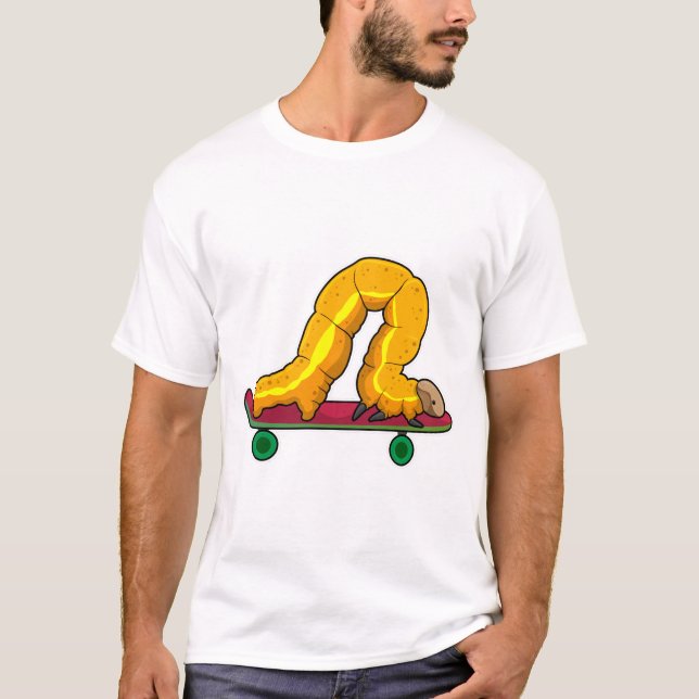 Caterpillar Skater Skateboard T-Shirt (Front)