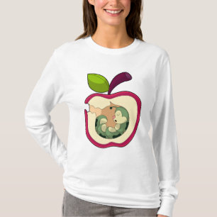 Caterpillar Sleeping Apple T-Shirt