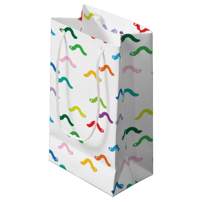 Caterpillar Small Gift Bag (Front Angled)