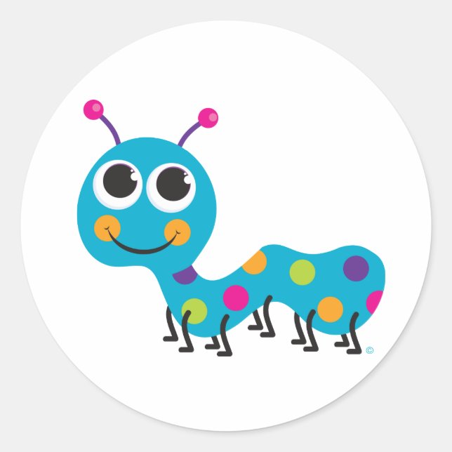 Caterpillar Sticker (Front)