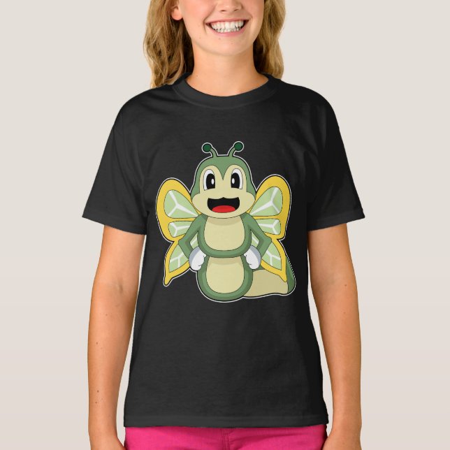 Caterpillar Wings T-Shirt (Front)
