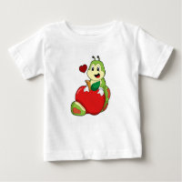 Caterpillar with Apple