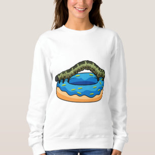 Caterpillar with Doughnut Sweatshirt