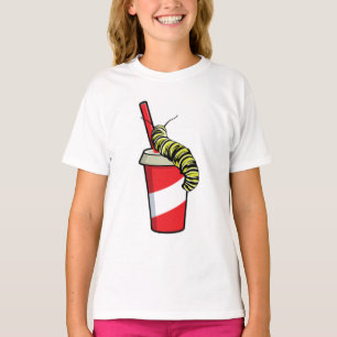Caterpillar with Drink T-Shirt