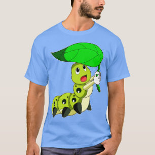 Caterpillar with Leaf 8 T-Shirt