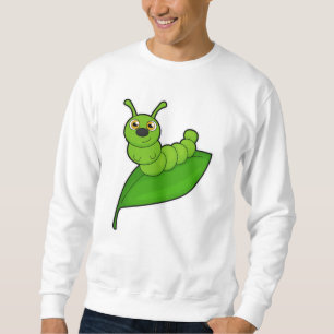 Caterpillar with Leaf Sweatshirt